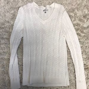 White sweater